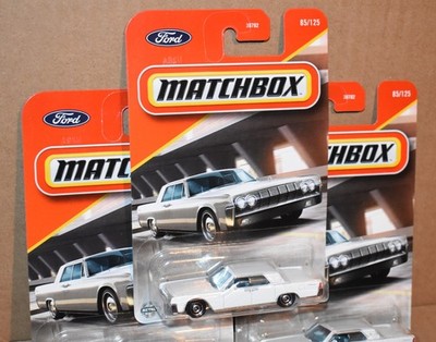 MATCHBOX 1964 LINCOLN CONTINENTAL LOT OF 3 NEW | eBay
