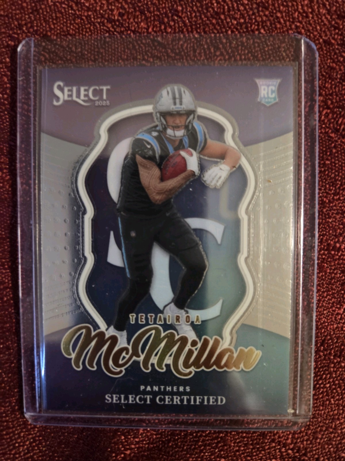 2025 Panini Select - Select Certified Rookies Tetairoa McMillan #5 (RC)