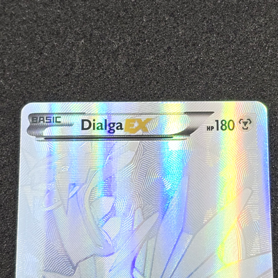 Pokémon Dialga EX Secret Rare Holo Full Art 122/119 XY Phantom