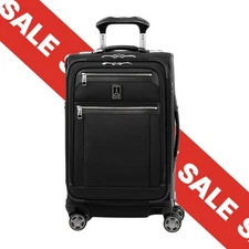 Travelpro Platinum Elite Softside 21" Expandable Carry-On Spinner - Shadow Black