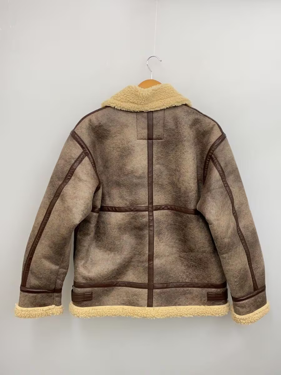 ALPHA INDUSTRIES Shearling Jacket Flight Jacket M… - image 2