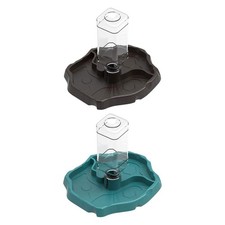 Reptile Food Water Bowl Waterer Dispenser Bottle Habitat Decor Automatic Feeders