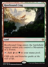 Rootbound Crag - Light Play MTG Ixalan
