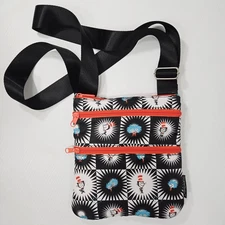 Universal Studios Dr. Seuss The Cat In The Hat Orange & Black Crossbody Bag  NWT