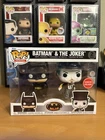 Funko POP! DC Comic Batman & The Joker 2-Pack Figures GameStop Exclusive!