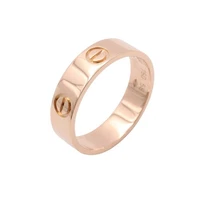 Cartier LOVE Ring 18K Rose Gold B4084800 #58 US Size 9.5
