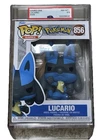 Lucario "Pokemon" Games 856 Funko Pop! PSA 8.5 NM-MINT+