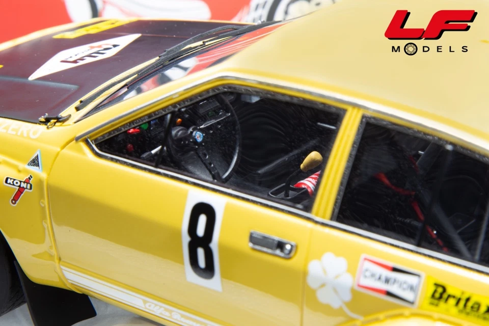 1:18 Alfa Romeo Alfetta Gr.2 Autodelta Rally 4 Regioni 1975 LM199A - Laudoracing - Immagine 3 di 4