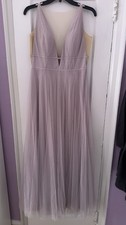 Women Long Dress Lavender Size 8