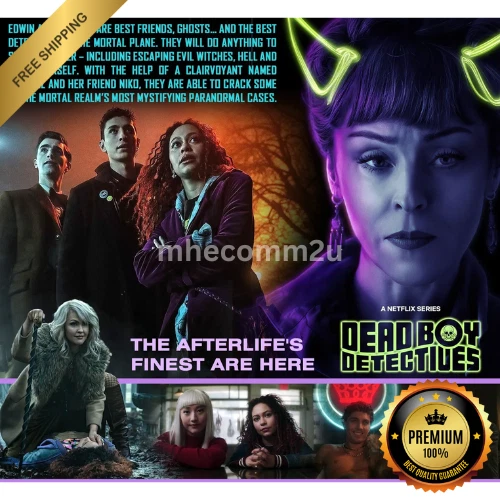 Dead Boy Detectives TV Series Season 1 2024 DVD Full HD Eng All Region Free Ship Foto 2 de 4