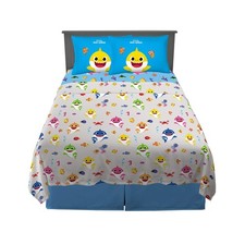 Franco Kids Bedding Baby Shark Full Size Sheet Set