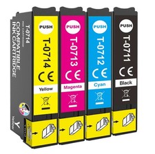 1 Set 715 Ink Cartridges for Epson Stylus SX415 SX515W SX200 SX410 SX218 SX215
