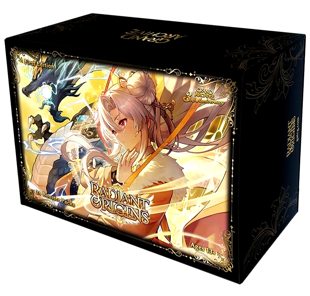 Grand Archive Radiant Origins Booster Box 1st Edition Sealed New