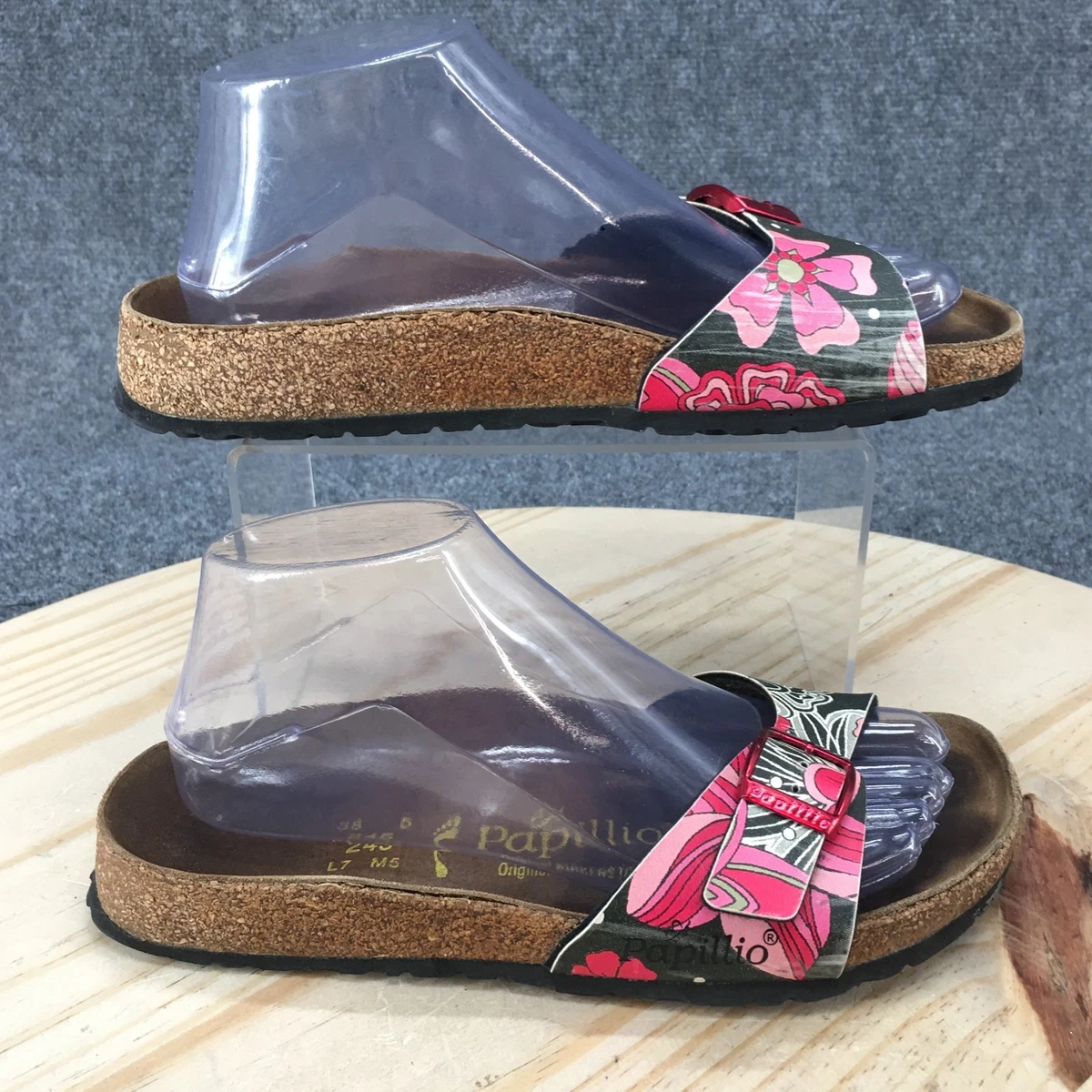 Sandales Femme Charlotte Russe – Rose, Bout Ouvert, Taille US 7