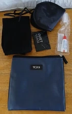 TUMI Amenity Travel Toiletry Bag Case Kit Delta 