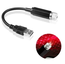 1 pc Mini LED USB Car Star Projector Galaxy Night Light Roof Atmosphere Lamp