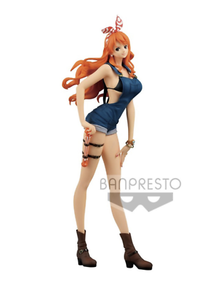 BANDAI BANPRESTO One Piece Stampede Glitter&Glamours NAMI B Figure