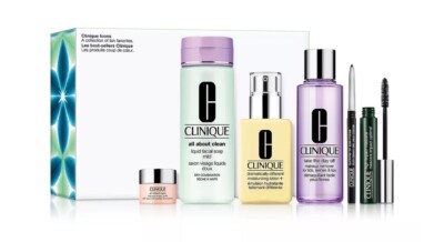 Clinique Skincare and Makeup Icons Set 6pc. Full Size Limited Edition $130 Value