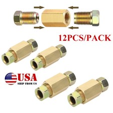 12pcs 38-24 Threads Brake Line Fittings Assortment For 316 Brake Line Tube