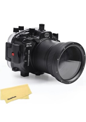 40M Waterproof Underwater Dving Housing Case for Sony A7 II A7R II
