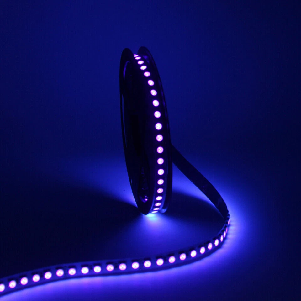 UV 395-405NM 5050 LED Strip Light 60/120led/m Blacklight for Party Room 5/12/24V - Image 2 of 4