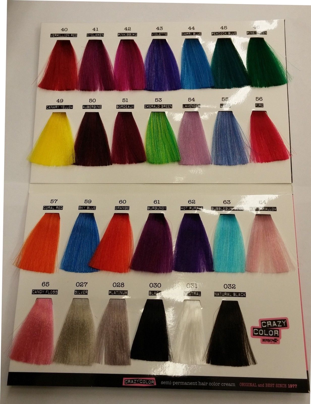 CRAZY COLOR - Semi Permanent Hair Color [ #41 Cyclamen ] 5.07 Oz. * BEAUTY  TALK LA *