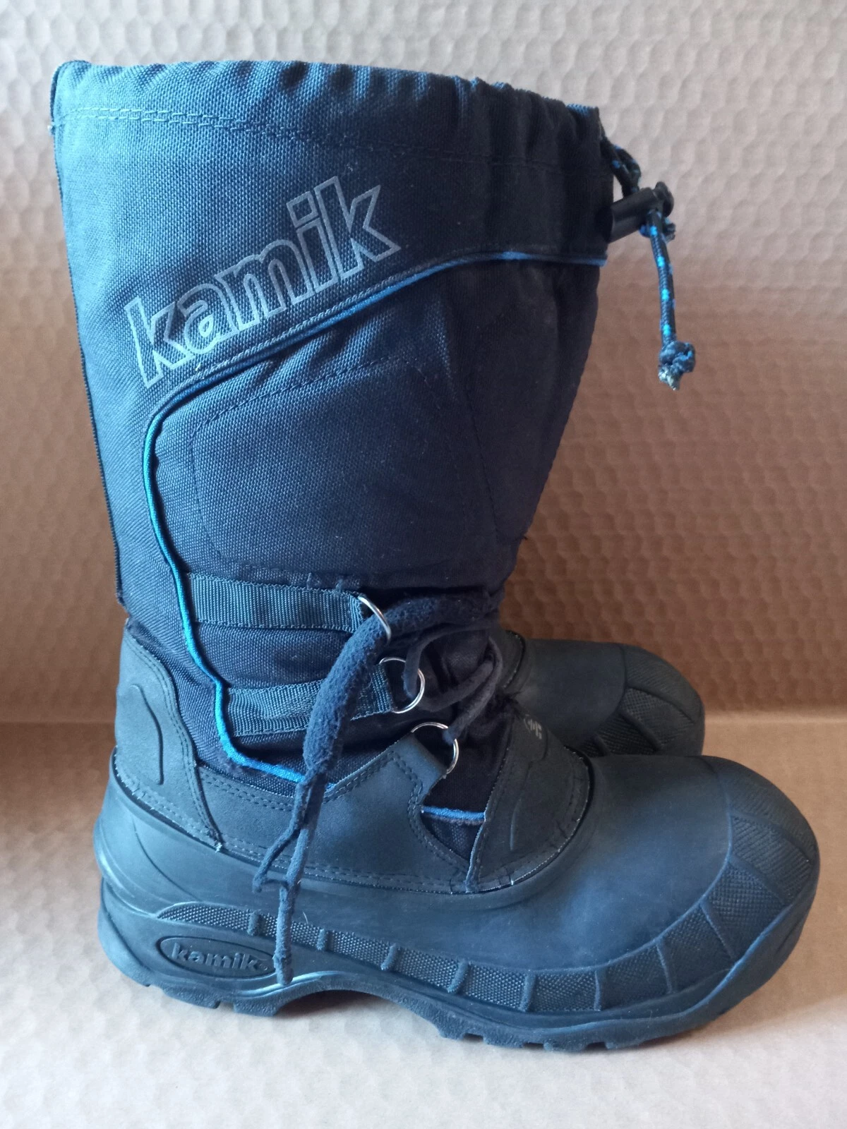 Kamik® Men's 10 Insulated Waterproof Snow Boot Black