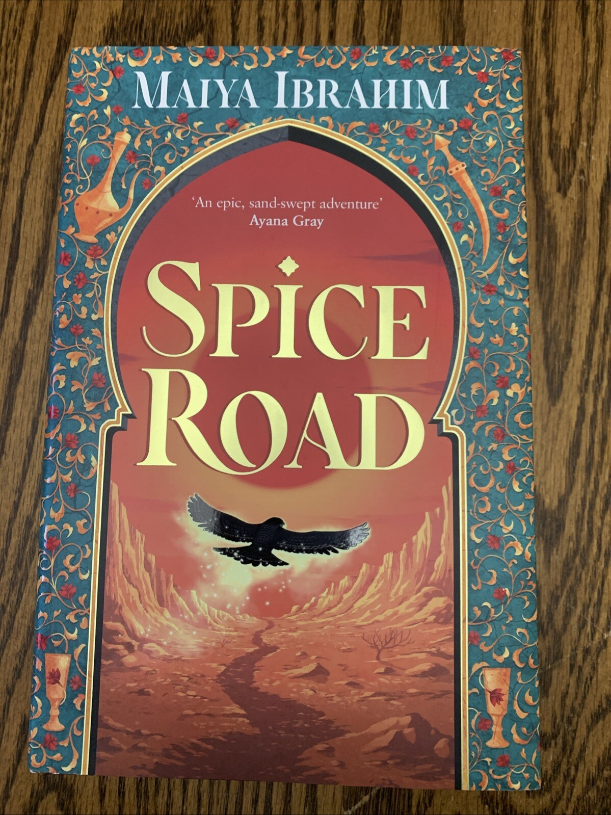 Spice Road Fairyloot Exclusive Signed Stenciled Edge Maiya Ibrahim Hardback Book