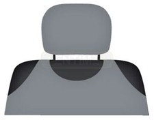 Kopfstützenbezüge hell grau KOP CITROEN AX