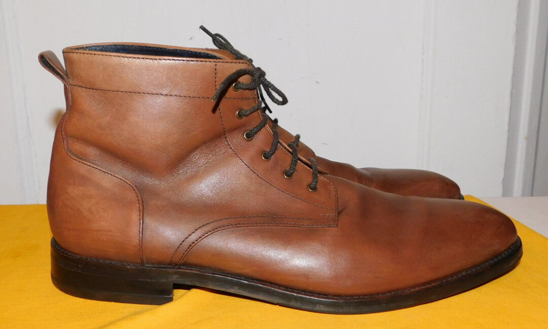 The Men\'s Store at Bloomingdale\'s Cap Toe Boot Brown Size 11 Men main image 3