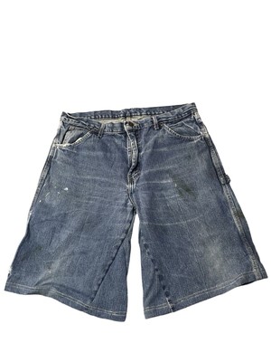 Dickies Shorts Herren 90s Denim Workwear Vintage Sommer Hose Jorts 36'' (J1285)
