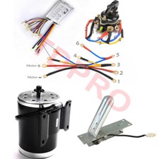 36V 500W Brush Motor Controller Pedal Reverse Kit Electric Go Kart Scooter EBike