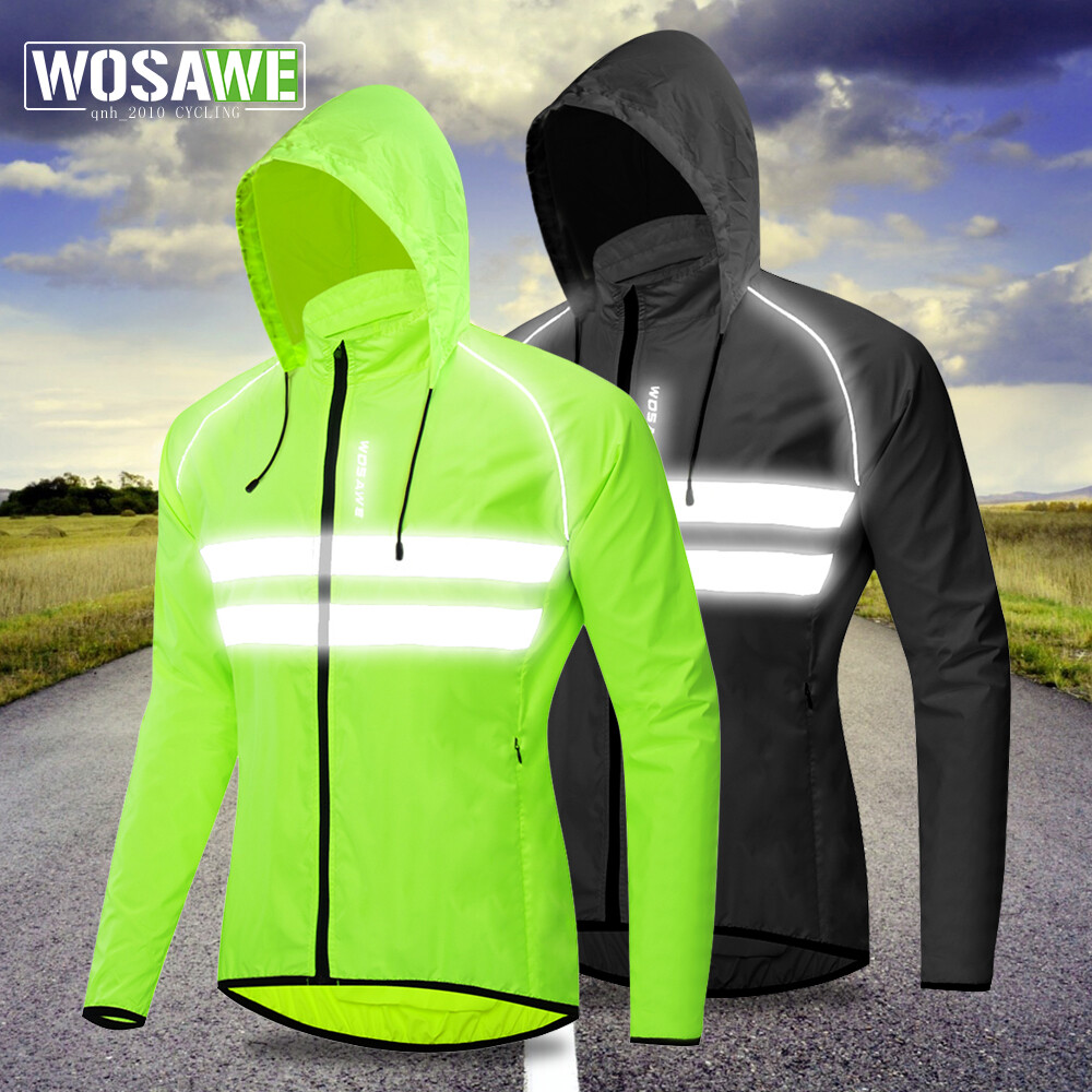 Reflective Jacket High Vis Waterproof Cycling Jacket Reflective