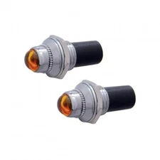 United Pacific 40051 Mini Pilot Light - Amber - Pack of 2