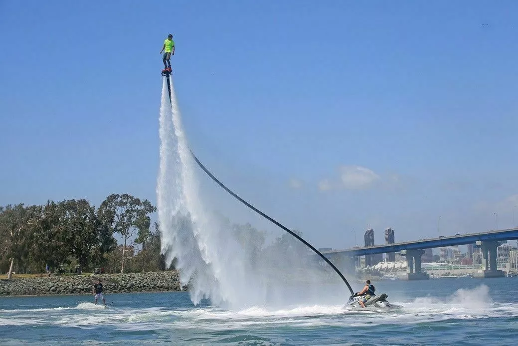 The Water Jet Pack: The Extreme Water Sport Anyone Can Do