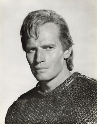 El Cid 1961 Movie Photo Charlton Heston Portrait Director Anthony Mann f*P7c
