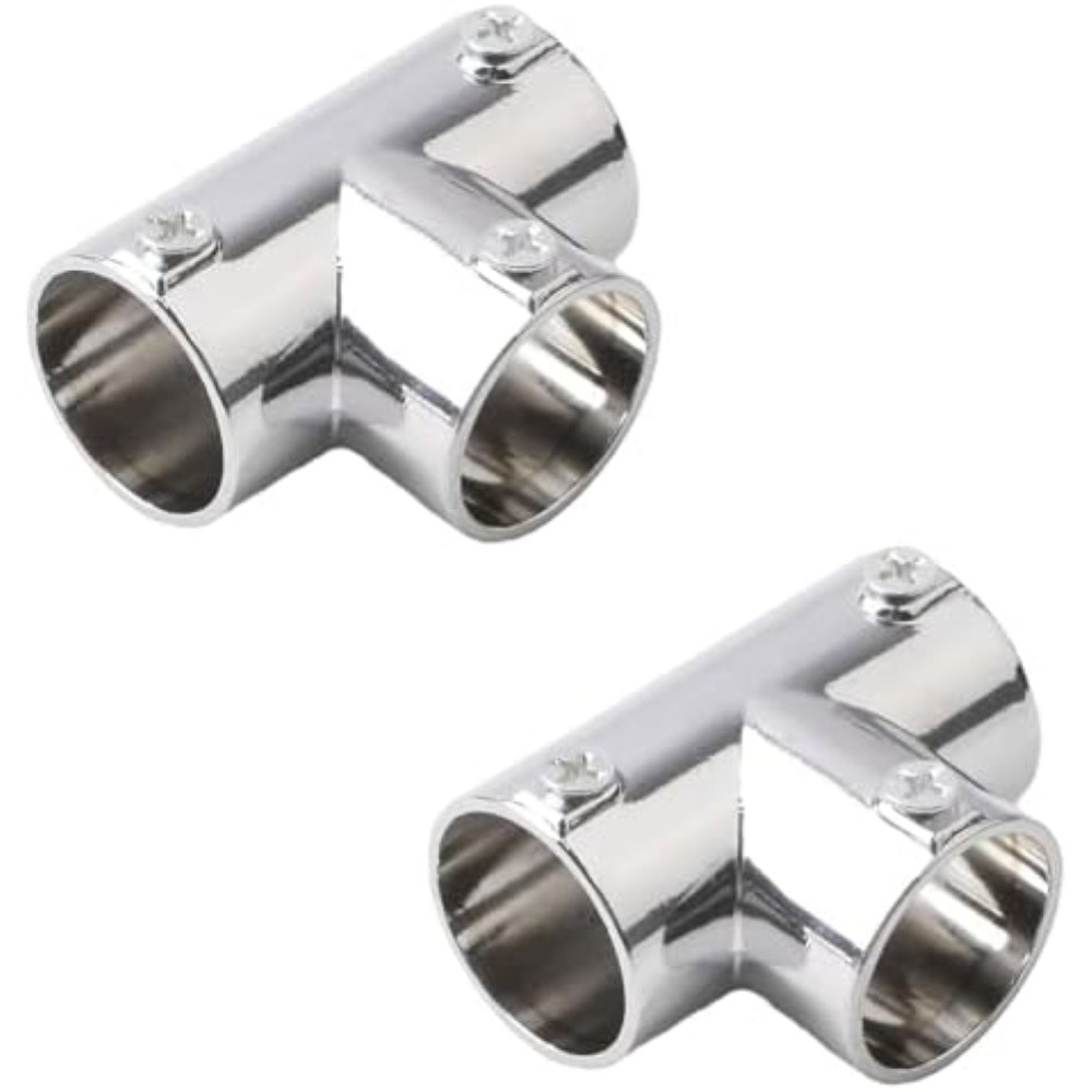 Giunto a Croce INCREWAY 25mm per Riparazione Recinzioni e Tubi