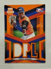 FRANYEL ALMANZAR 2023 Elite Extra Edition DPL MATERIALS ORANGE #'d 152/199 