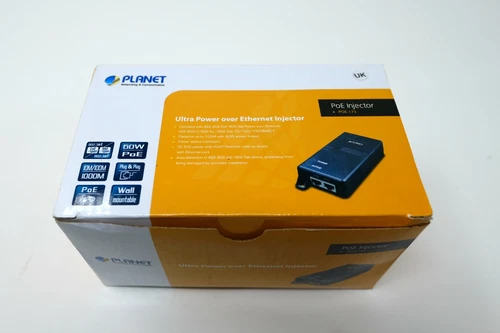 Ultra POE Injector :  Planet POE 173  (15w / 30w / 60w) POE++ to power CCTV Cams