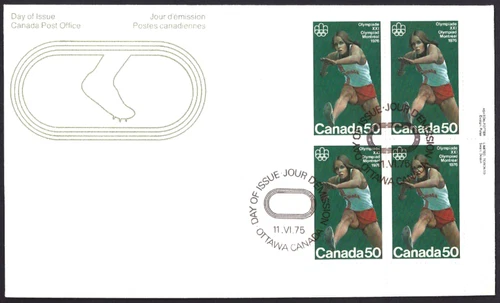 🍁Canada   #666LRpb     "HURDLES"     Brand New   1975 First Day Cover