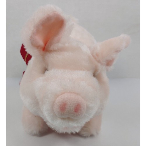 VTG Iwaya Corp.: Pink Pig w/ Scarf - 9in. Robotic Pig w/ Sounds & Movement 1986 - Picture 2 of 10