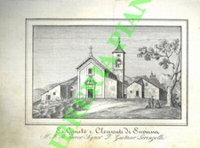 Bologna - Stampe - Corty - S. Giusto e Clemente di Suviana.