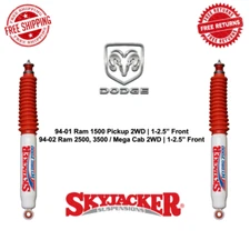 Skyjacker Hydro Shock Pair 1-2.5" Front Lift For 94-02 Dodge Ram 2500, 3500 2WD