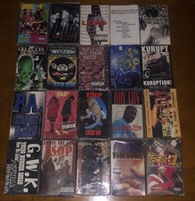 LOT OF 20 Rap/Hip Hop/G-Funk Cassettes MOSTLY BAY AREA Kurupt Ray Luv Celly Cel