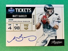 2013 Panini Prestige Autographs #22 Matt Barkley RC