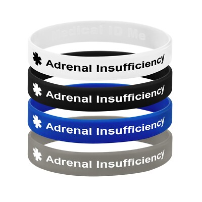 Nebenniereninsuffizienz Armbänder Morbus Addison medizinisches Armband