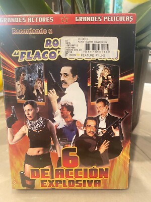 6 PELICULAS DE ACCION EXPLOSIVA [LOS CHACALES DE SINALOA & UN ALACRAN Y UN GALLO