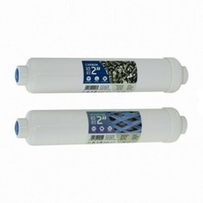 2 Threaded Pre Filters Replacement for 3 Stage Reverse Osmosis Compact RO Unit 