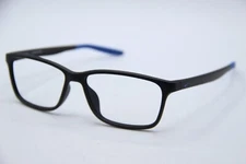 NEW NIKE 7118 008 BLUE BLACK AUTHENTIC DESIGNER FRAMES EYEGLASSES 55-14