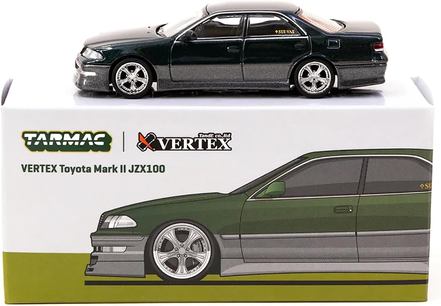 1/64 ターマックワークス 100マークII VERTEX パープルメタリック 